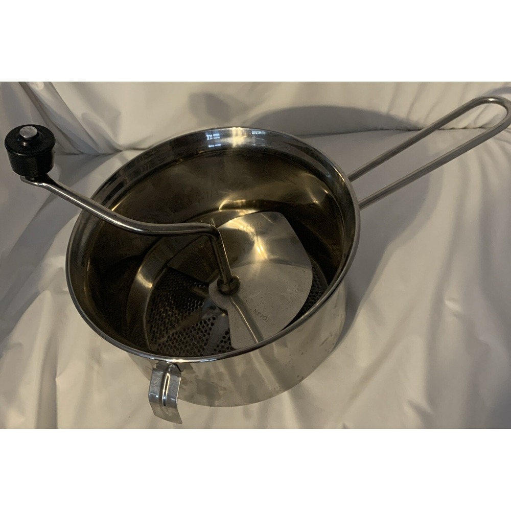 Vintage Foley Food Mill NO. 101 stainless steel masher‎ ricer strainer